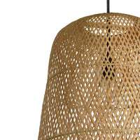 LÚZETE - LAMPADA DA SOFFITTO DI BAMBÙ MEDIA E27 MOANA