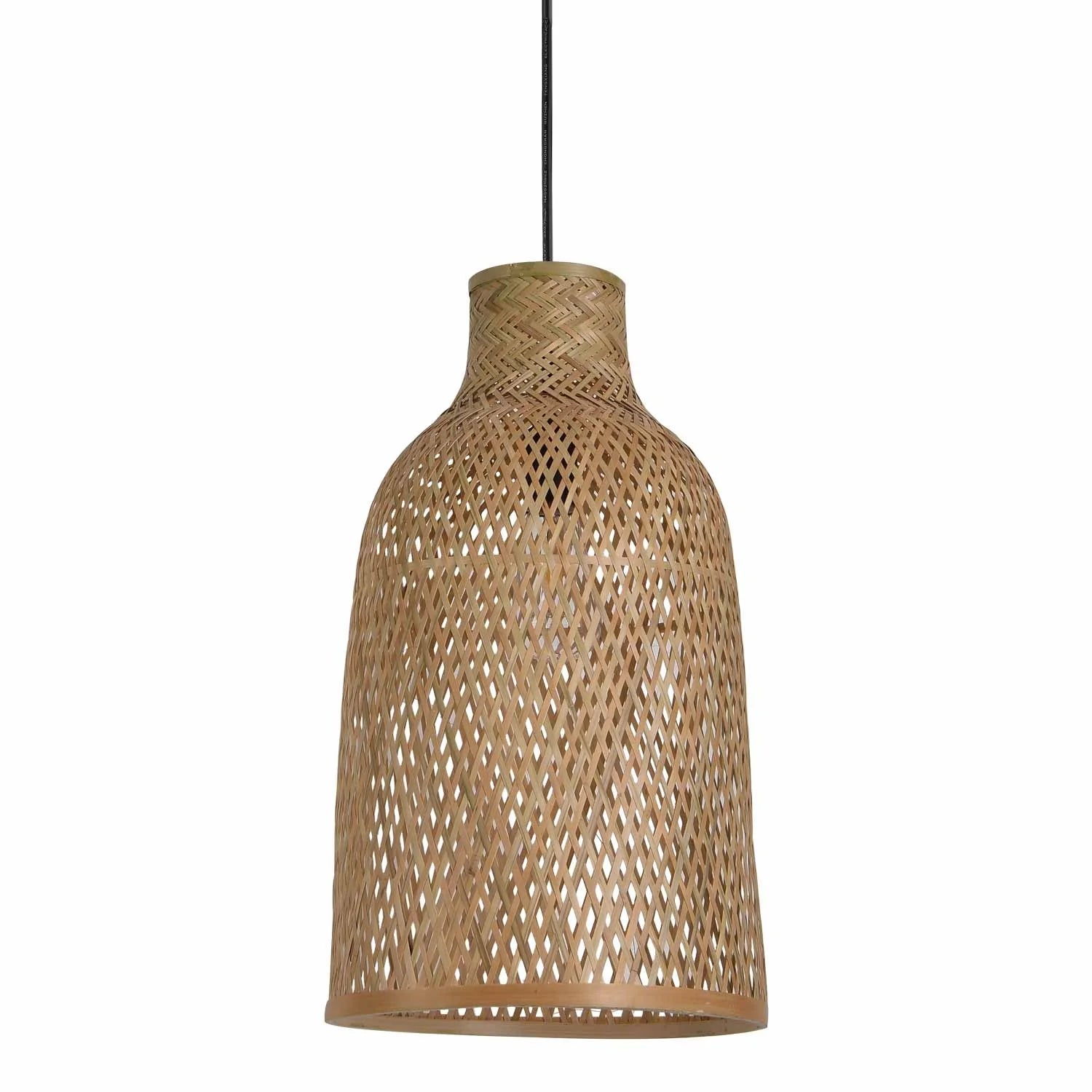 LÚZETE - LAMPADA DA SOFFITTO DI BAMBÙ PICCOLA E27 IKAIA