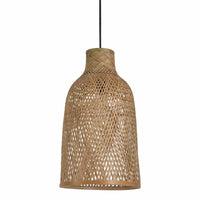 LÚZETE - LAMPADA DA SOFFITTO DI BAMBÙ PICCOLA E27 IKAIA