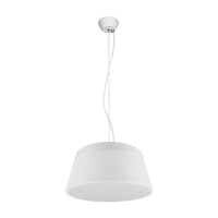 LÚZETE - LAMPADA DA SOFFITTO DUQUESA IN METALLO BIANCO 45CM