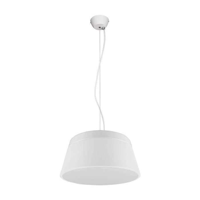LÚZETE - LAMPADA DA SOFFITTO DUQUESA IN METALLO BIANCO 45CM