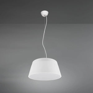 LÚZETE - LAMPADA DA SOFFITTO DUQUESA IN METALLO BIANCO 45CM