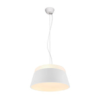 LÚZETE - LAMPADA DA SOFFITTO DUQUESA IN METALLO BIANCO 45CM
