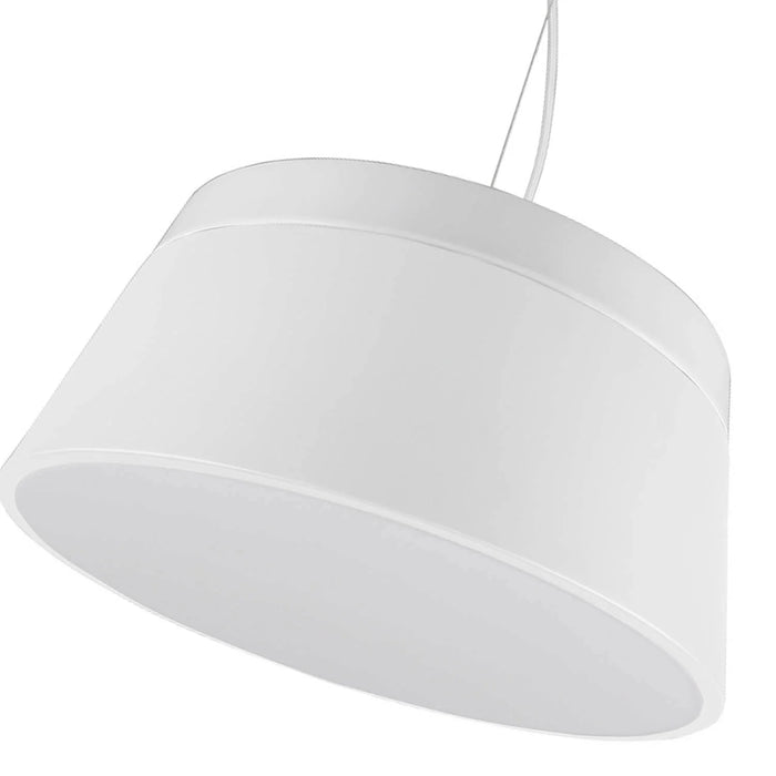 LÚZETE - LAMPADA DA SOFFITTO DUQUESA IN METALLO BIANCO 45CM