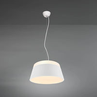 LÚZETE - LAMPADA DA SOFFITTO DUQUESA IN METALLO BIANCO 45CM