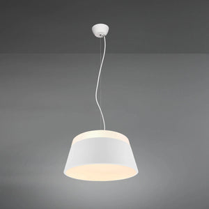 LÚZETE - LAMPADA DA SOFFITTO DUQUESA IN METALLO BIANCO 45CM