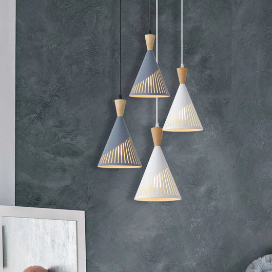 LÚZETE - LAMPADA DA SOFFITTO GRIGIO ELNA