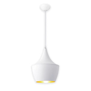 LÚZETE - LAMPADA DA SOFFITTO IN ACCIAIO BIANCO Ø 24 CM IRUNE