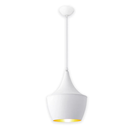 LÚZETE - LAMPADA DA SOFFITTO IN ACCIAIO BIANCO Ø 24 CM IRUNE