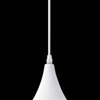 LÚZETE - LAMPADA DA SOFFITTO IN ACCIAIO BIANCO Ø 24 CM IRUNE