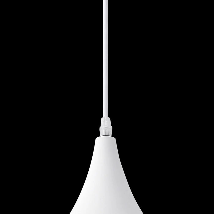 LÚZETE - LAMPADA DA SOFFITTO IN ACCIAIO BIANCO Ø 24 CM IRUNE