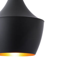 LÚZETE - LAMPADA DA SOFFITTO IN ACCIAIO NERO Ø 24 CM IRUNE
