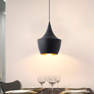 LÚZETE - LAMPADA DA SOFFITTO IN ACCIAIO NERO Ø 24 CM IRUNE
