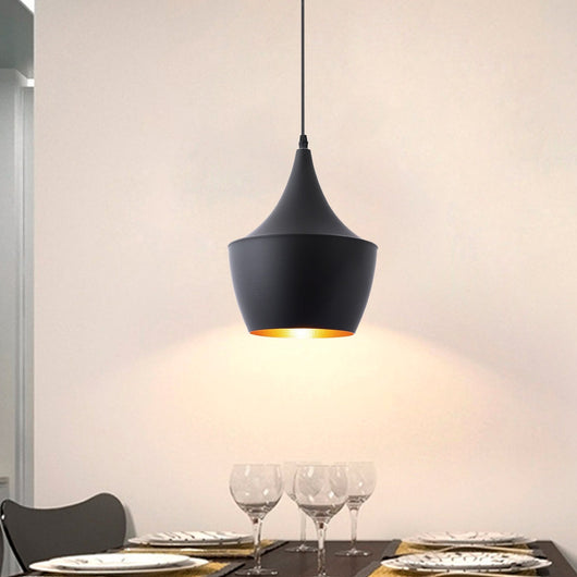 LÚZETE - LAMPADA DA SOFFITTO IN ACCIAIO NERO Ø 24 CM IRUNE