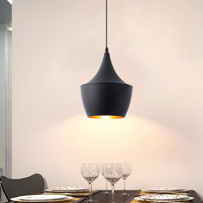 LÚZETE - LAMPADA DA SOFFITTO IN ACCIAIO NERO Ø 24 CM IRUNE