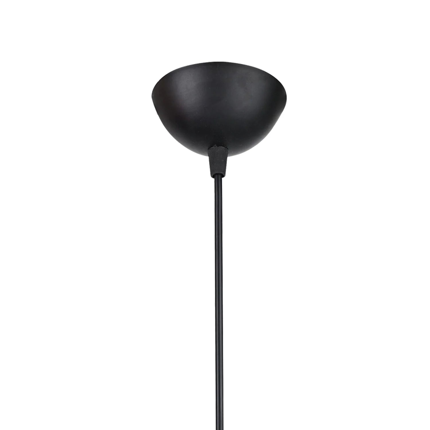 LÚZETE - LAMPADA DA SOFFITTO IN ACCIAIO NERO Ø 30 CM IRUNE