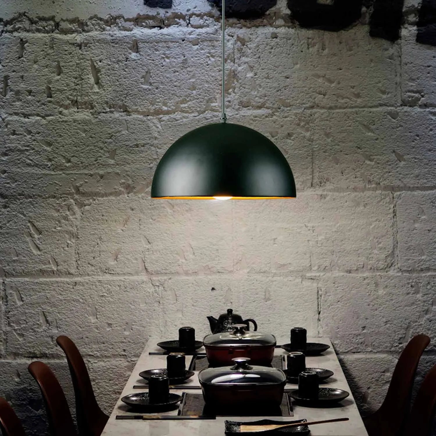 LÚZETE - LAMPADA DA SOFFITTO IN ACCIAIO NERO Ø 30 CM IRUNE