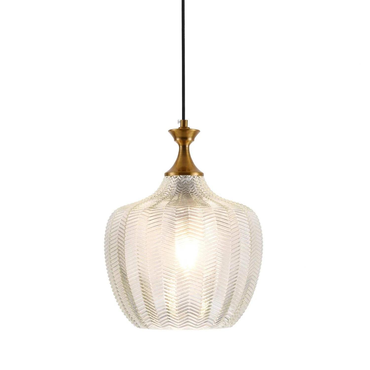 LÚZETE - LAMPADA DA SOFFITTO IN CRISTALLO BIANCO Ø 26 CM ROGAN