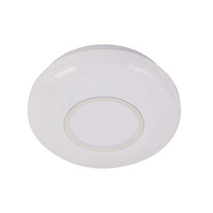LÚZETE - LAMPADA DA SOFFITTO LED JACOBO 12 W 4000K CROMO BIANCO OPACO