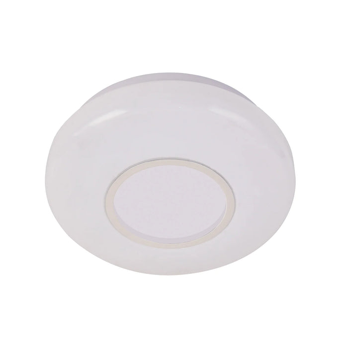 LÚZETE - LAMPADA DA SOFFITTO LED JACOBO 12 W 4000K CROMO BIANCO OPACO