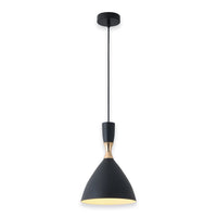 LÚZETE - LAMPADA DA SOFFITTO NERO/ORO BRICE