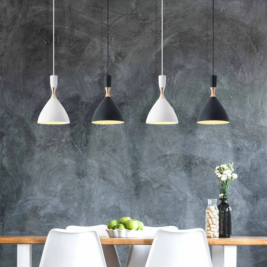 LÚZETE - LAMPADA DA SOFFITTO NERO/ORO BRICE