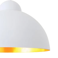 LÚZETE - LAMPADA DA SOFFITTO Ø 40 CM BIANCO/ORO MONTSERRAT