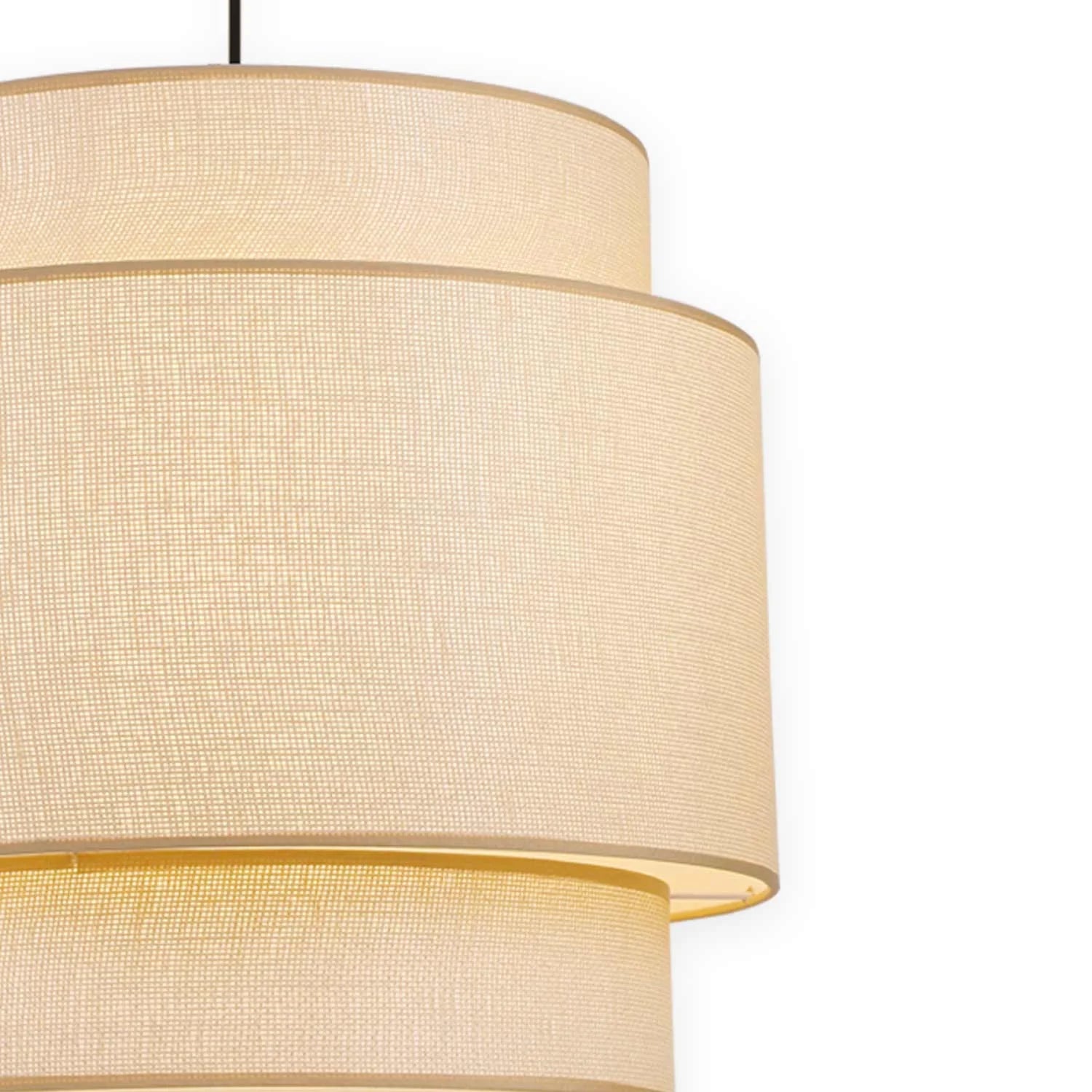 LÚZETE - LAMPADA DA SOFFITTO Ø 50 CM X 155 CM RATTAN E27 SAMANTHA
