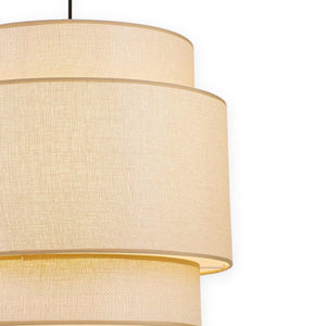 LÚZETE - LAMPADA DA SOFFITTO Ø 50 CM X 155 CM RATTAN E27 SAMANTHA