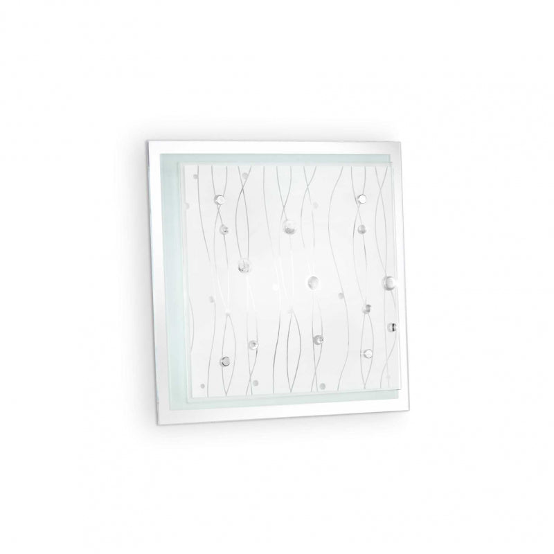 Lampada Da Soffitto Ocean Pl2 Trasparente Ideal-Lux