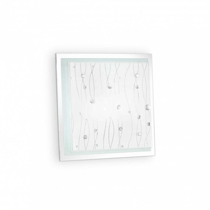 Lampada Da Soffitto Ocean Pl2 Trasparente Ideal-Lux