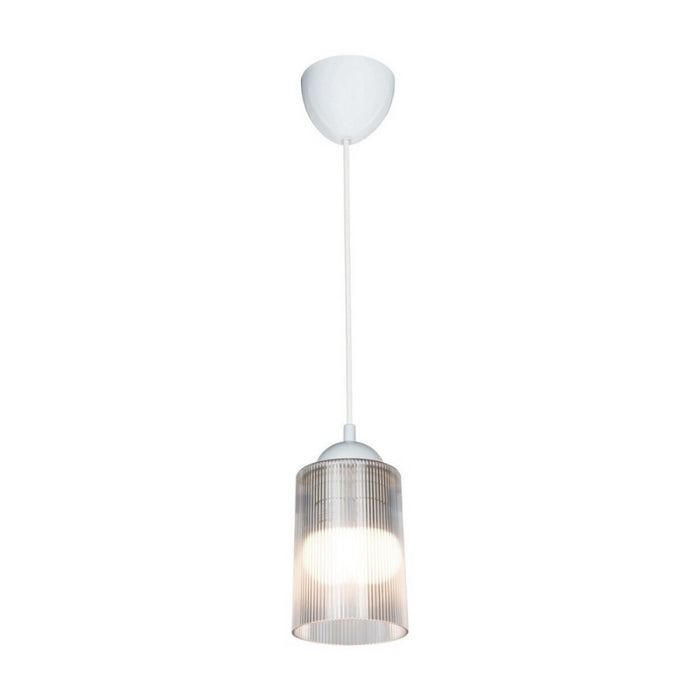 Lampada da soffitto Optical ASZ1025 con paralume in plastica trasparente
