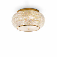 Lampada Da Soffitto Pasha' Pl6 Oro Ideal-Lux