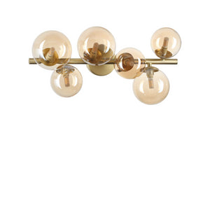 Lampada Da Soffitto Perlage Pl6 Ambra Ideal-Lux