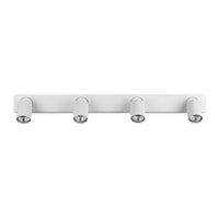 Lampada Da Soffitto Rudy Pl4 Round Bianco Ideal-Lux