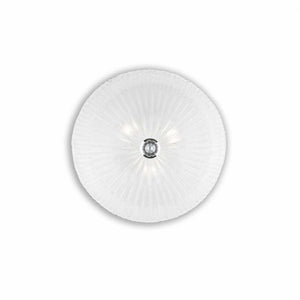 Lampada Da Soffitto Shell Pl3 Trasparente Ideal-Lux