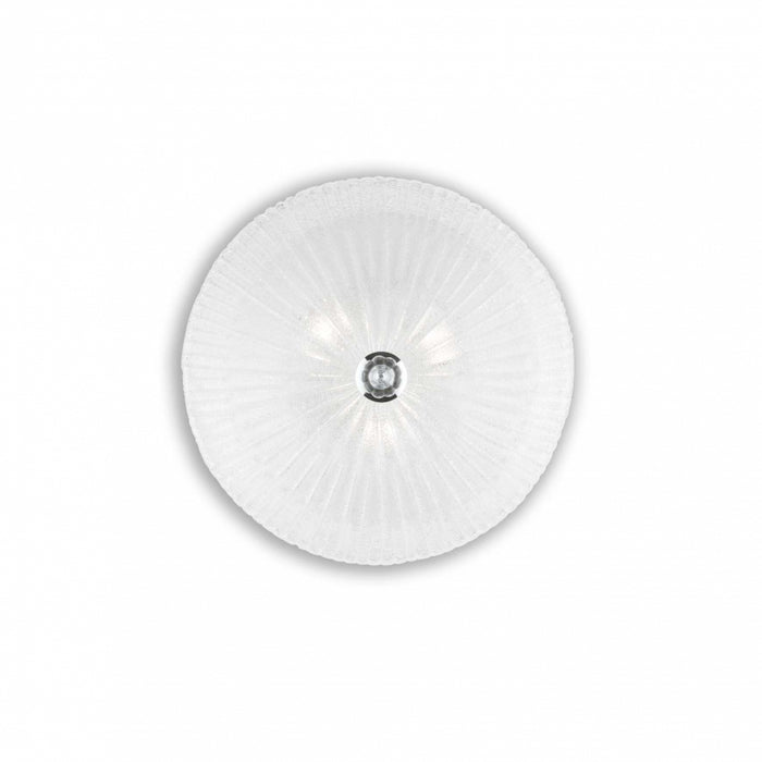 Lampada Da Soffitto Shell Pl3 Trasparente Ideal-Lux
