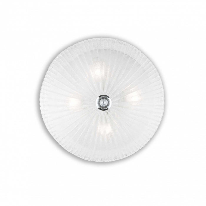 Lampada Da Soffitto Shell Pl4 Trasparente Ideal-Lux