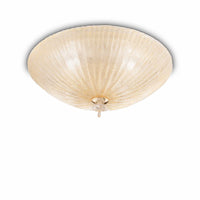 Lampada Da Soffitto Shell Pl6 Ambra Ideal-Lux