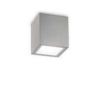 Lampada Da Soffitto Techo Pl1 Big Grigio Ideal-Lux