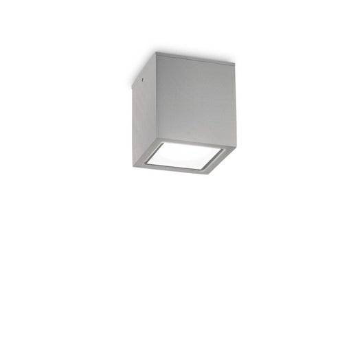 Lampada Da Soffitto Techo Pl1 Small Grigio Ideal-Lux
