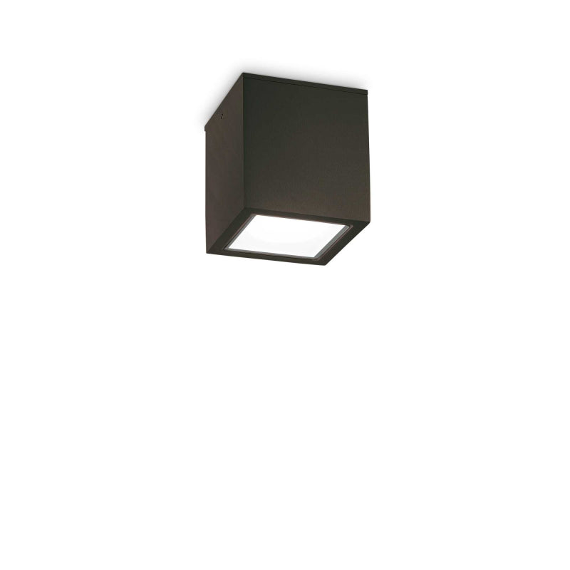 Lampada Da Soffitto Techo Pl1 Small Nero Ideal-Lux
