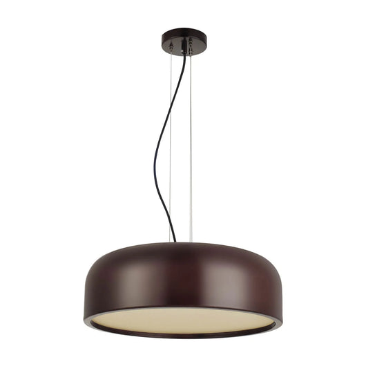 LÚZETE - LAMPADA DA SOFFITTO TILDA MARRONE/BIANCO