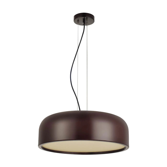 LÚZETE - LAMPADA DA SOFFITTO TILDA MARRONE/BIANCO