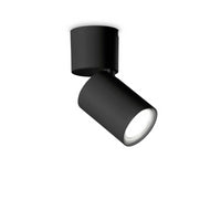 Lampada Da Soffitto Toby Pl1 Nero Ideal-Lux