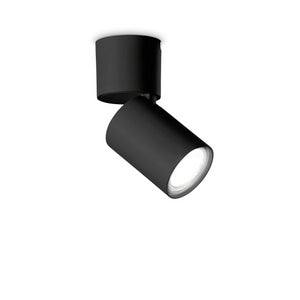 Lampada Da Soffitto Toby Pl1 Nero Ideal-Lux