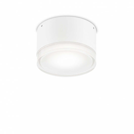 Lampada Da Soffitto Urano Pl1 Small Bianco Ideal-Lux