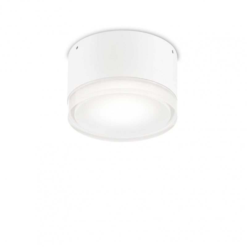 Lampada Da Soffitto Urano Pl1 Small Bianco Ideal-Lux