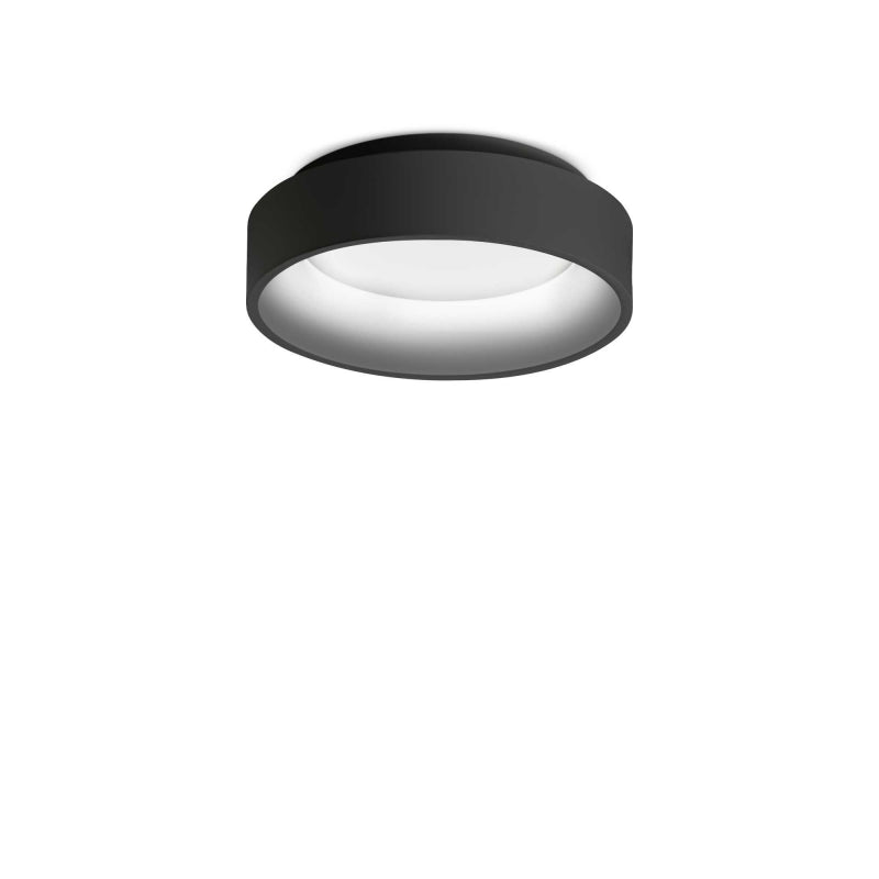 Lampada Da Soffitto Ziggy Pl D030 Nero Ideal-Lux