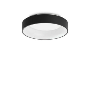 Lampada Da Soffitto Ziggy Pl D045 Nero Ideal-Lux